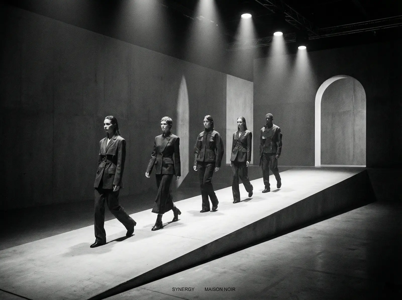 米兰体育网站 灵感橱窗 编队走秀视觉